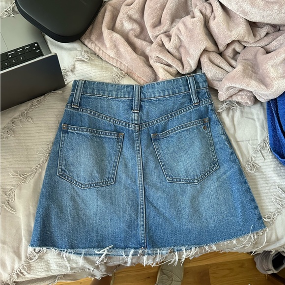 Madewell Denim Skirt Size 25 - Picture 2 of 3